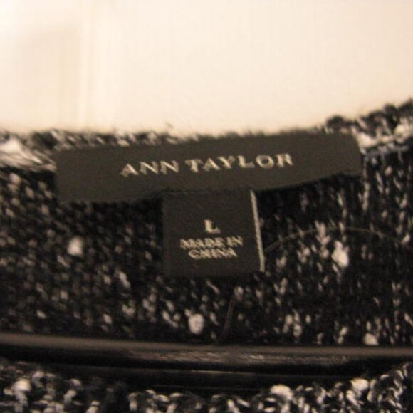 Ann Taylor Short Sleeved Tunic Dress with faux leather detail - Picture 2 of 3